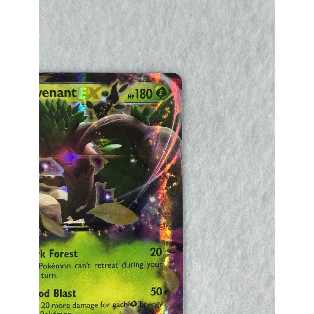 Pokémon Trevenant EX 19/160 & Team Plasma Thundurus EX BW81 Holo Card Lot